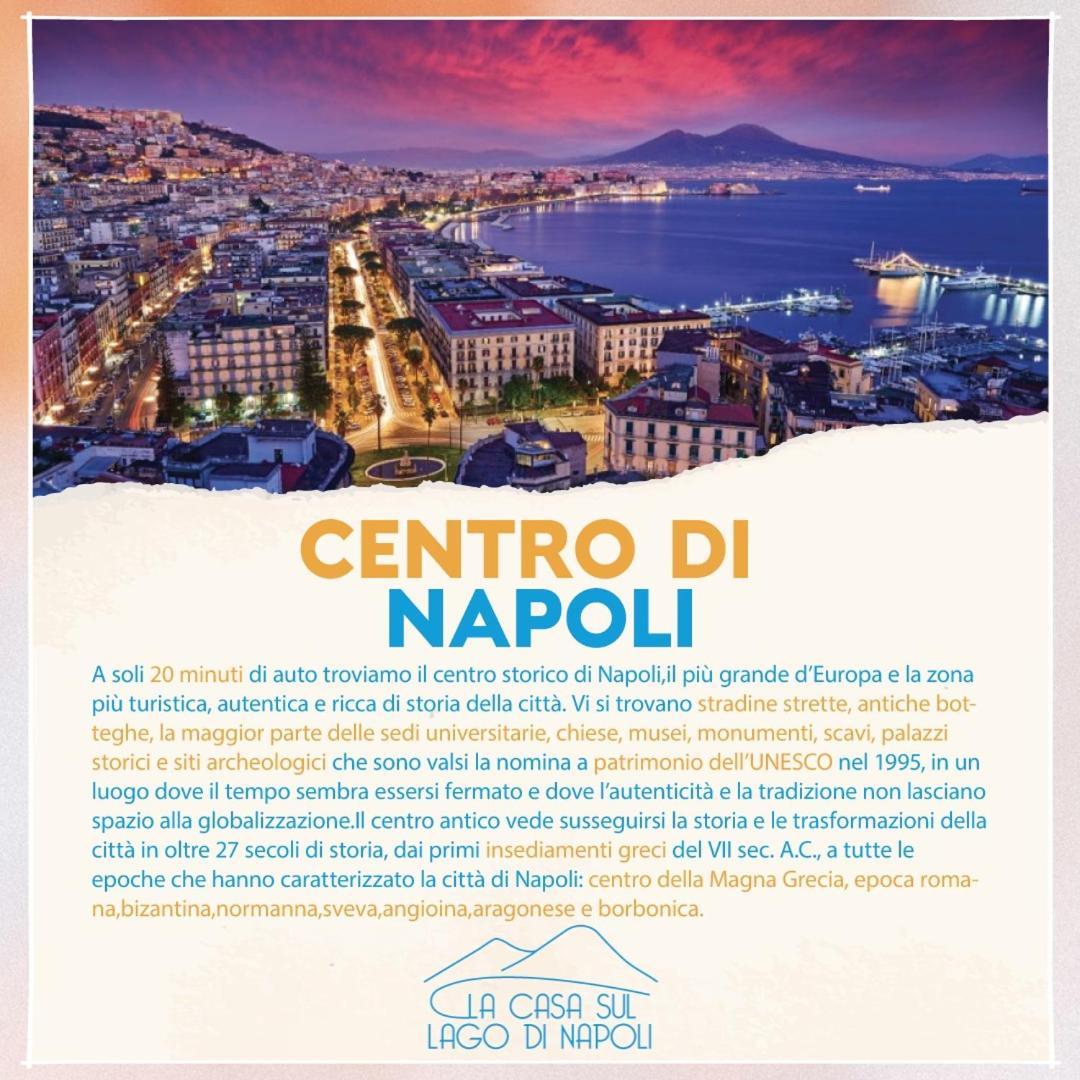 La Casa Sul Lago Di Napoli Lago Patria Exterior foto